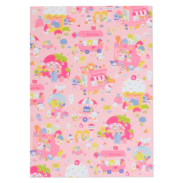 Japan Sanrio - Fancy Shop x Sanrio Characters Wrapping Set