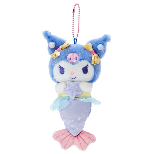 Japan Sanrio - Mermaid Collection x Kuromi Plush Keychain
