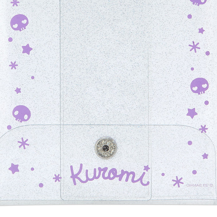 Japan Sanrio - Kuromi Clear Pouch (niconico)