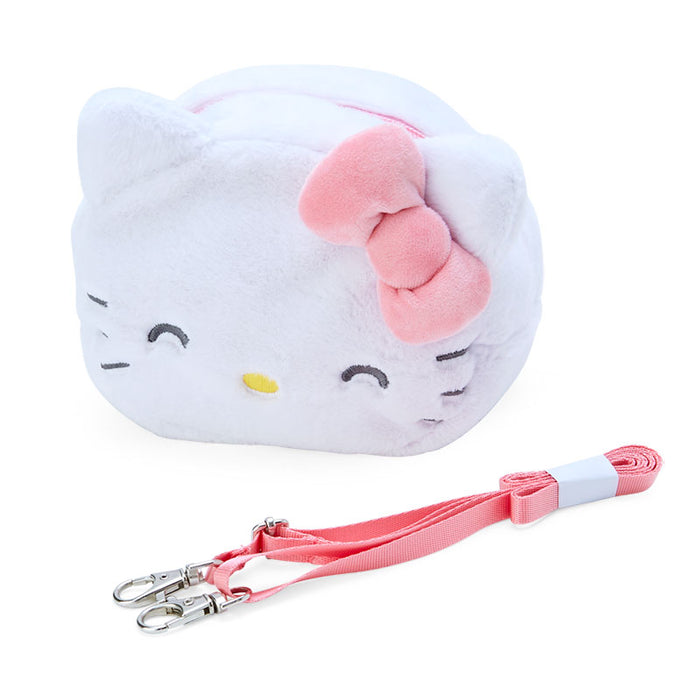 Japan Sanrio - Hello Kitty 2 Ways Pouch & Shoulder Bag (niconico)