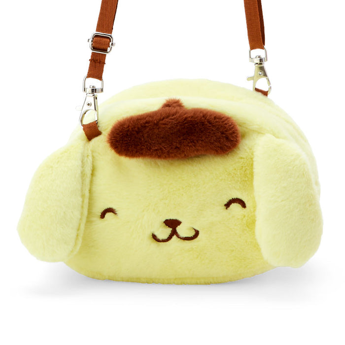 Japan Sanrio - Pompompurin 2 Ways Pouch & Shoulder Bag (niconico)