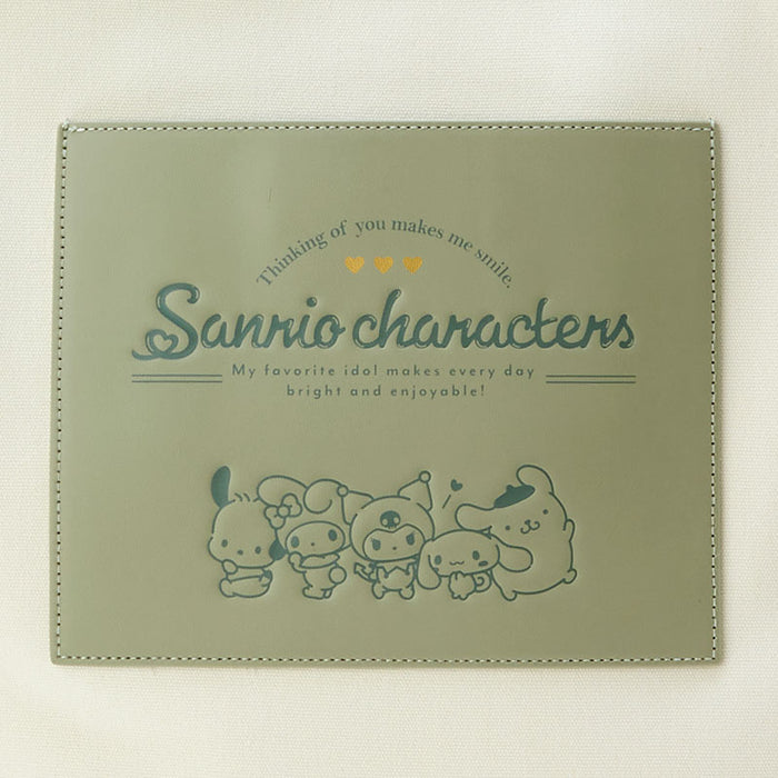 Japan Sanrio - Enjoy Idol Sanrio Characters Tote Bag (Color: Charcoal Green)