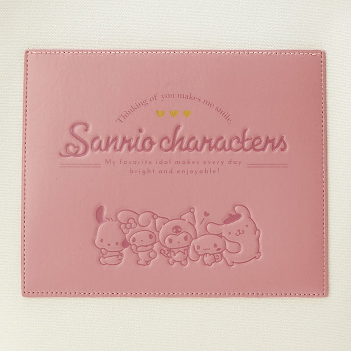 Japan Sanrio - Enjoy Idol Sanrio Characters Tote Bag (Color: Charcoal Pink)