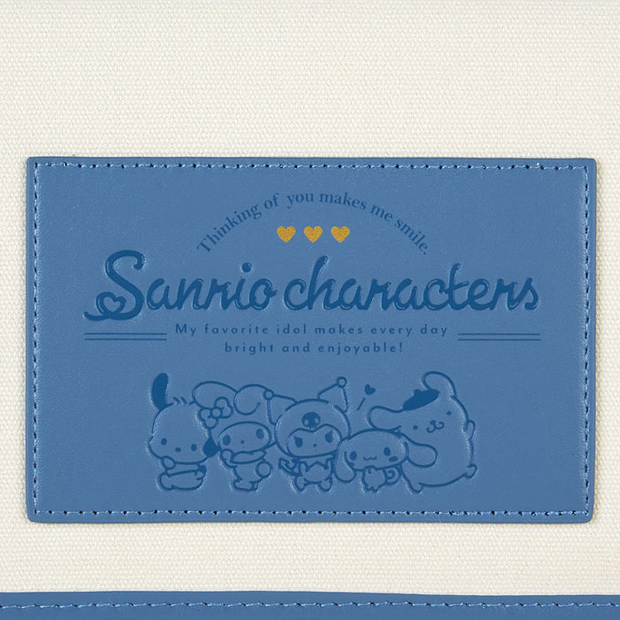 Japan Sanrio - Enjoy Idol Sanrio Characters Multi Pouch (Color: Charcoal Blue)