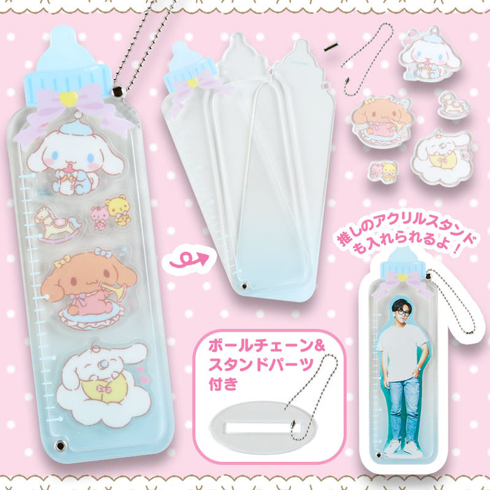 Japan Sanrio - Cinnamoroll Long Custom Acrylic Charm (Baby Bottle)