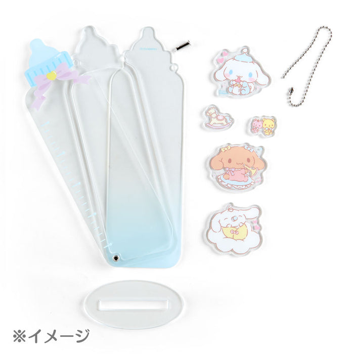 Japan Sanrio - Pompompurin Long Custom Acrylic Charm (Baby Bottle)