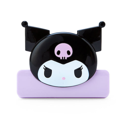 Japan Sanrio - Kuromi Face-Shaped Clip "Does not Leave Marks"