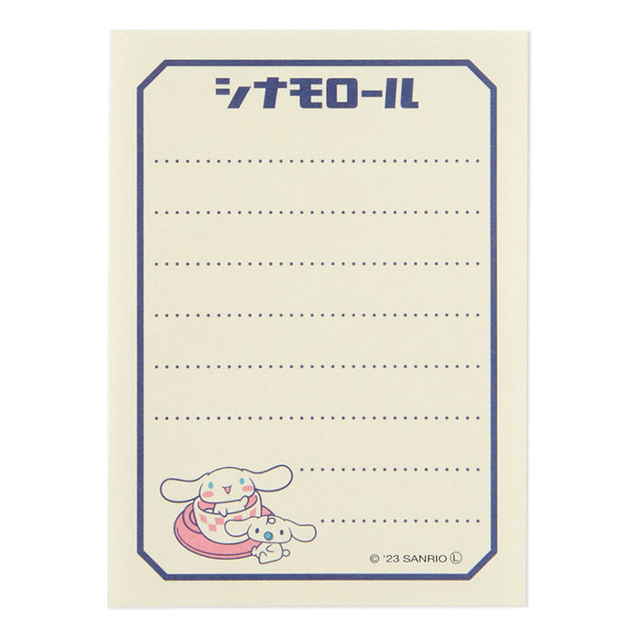 Japan Sanrio - Fancy Retro x Cinnamoroll Mini Memo Pad