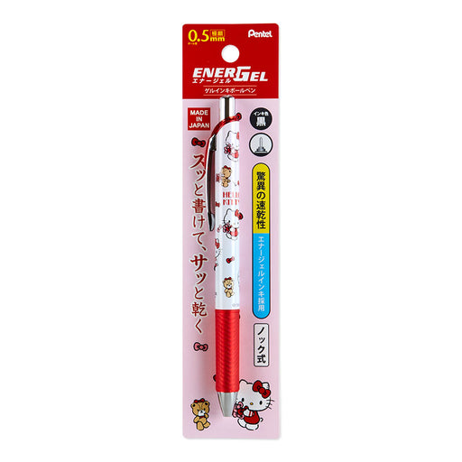 Japan Sanrio - Hello Kitty Pentel EnerGel Liquid Gel Pen, (0.5mm)