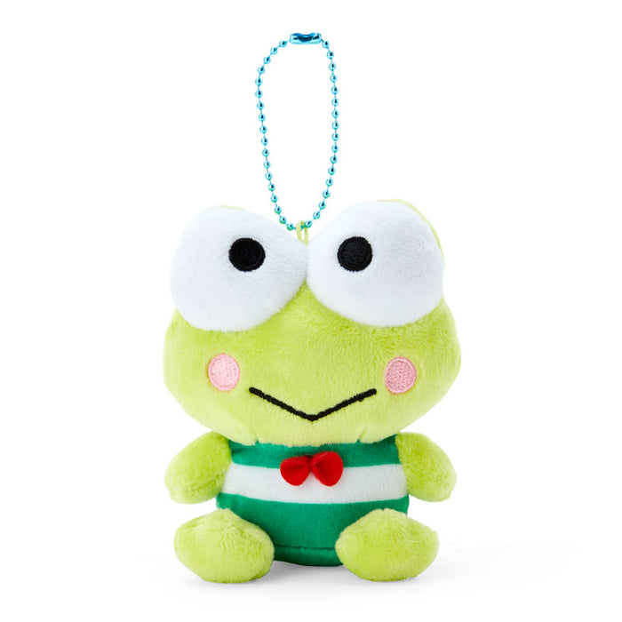 Kero Kero Keroppi Frog Plush Mascot Holder Keychain Heart Sanrio Japan –