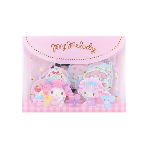 Japan Sanrio - My Melody & My Sweet Piano Stickers & Case Set