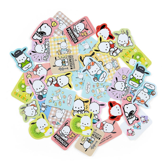 Japan Sanrio - Pochacco Stickers & Case Set
