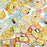 Japan Sanrio - Pompompurin Stickers & Case Set