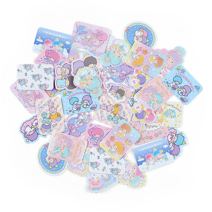 Japan Sanrio - Little Twin Stars Stickers & Case Set