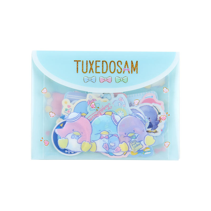 Japan Sanrio - Tuxedo Sam Stickers & Case Set