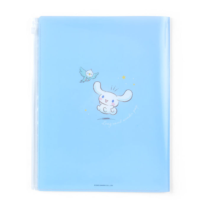 Japan Sanrio - Pochacco 6-Pocket Clear File with Zipper