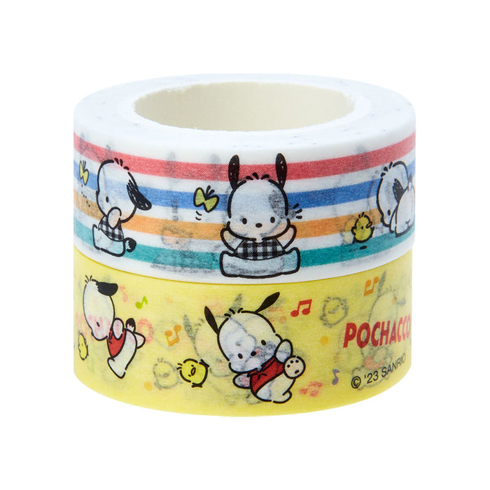 Japan Sanrio - Pochacco Set of 2 Paper Tapes