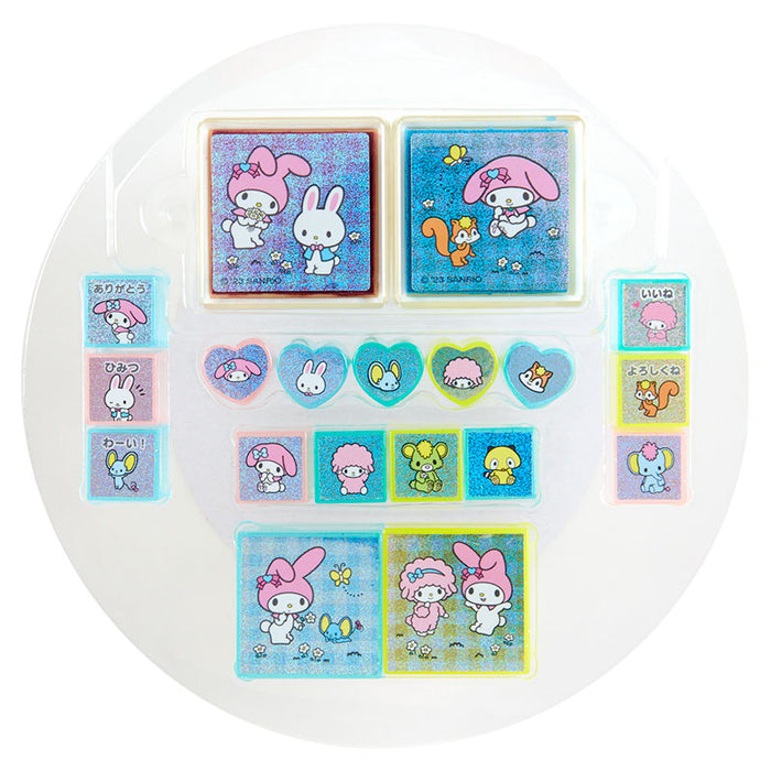 Japan Sanrio - My Melody Stamp Set L