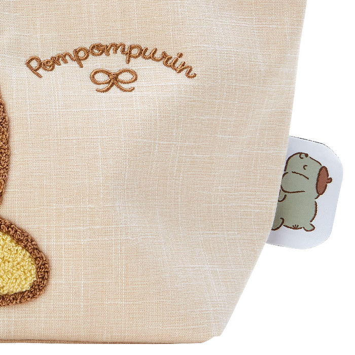 Japan Sanrio - Pompompurin Sagara Embroidery Tote Bag (Dararin)