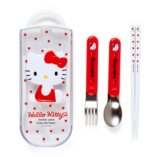 Japan Sanrio - Hello Kitty Lunch Trio Set with Relief