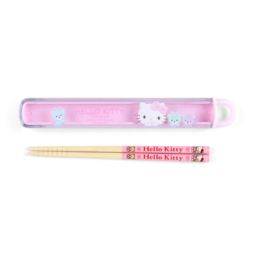 Japan Sanrio - Hello Kitty Chopsticks & Case