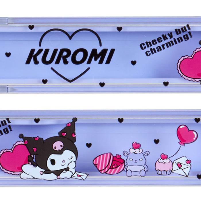 Japan Sanrio - Kuromi Chopsticks & Case