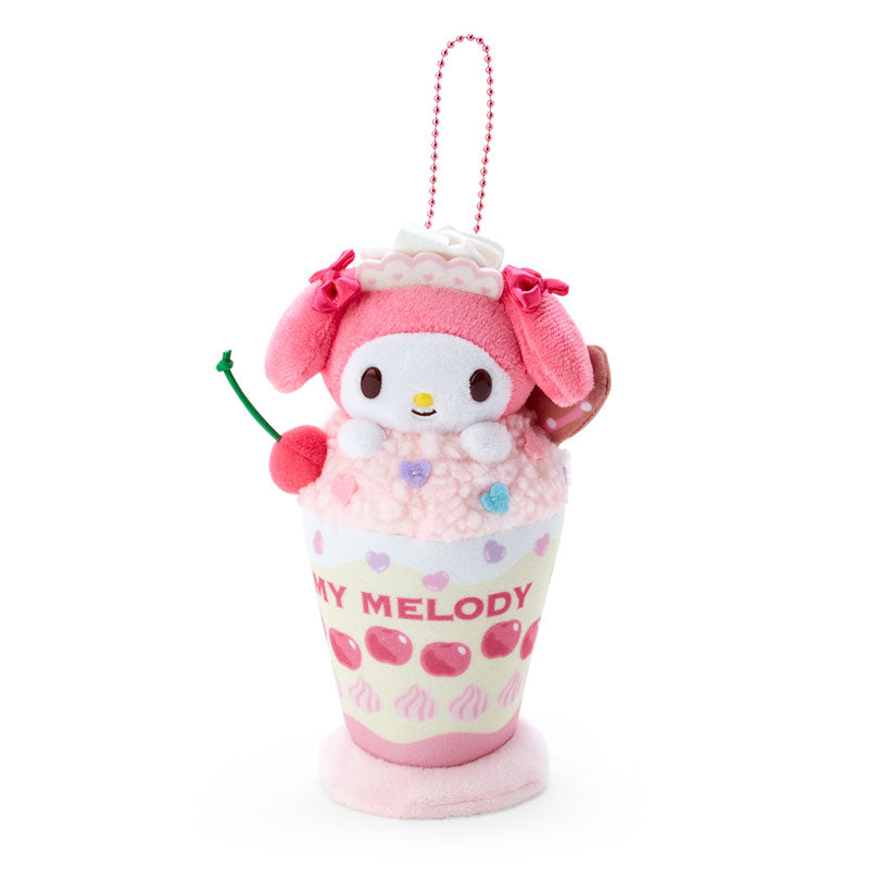 Japan Sanrio - "Sanrio Parfait Design" Series x My Melody Plush Keychain