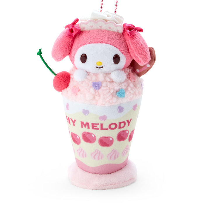 Japan Sanrio - "Sanrio Parfait Design" Series x My Melody Plush Keychain