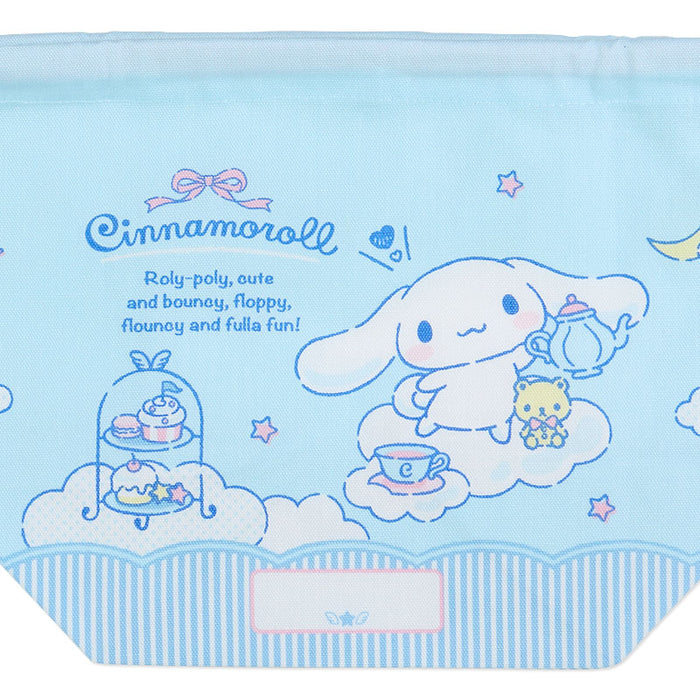 Japan Sanrio - Cinnamoroll Drawstring Lunch Bag