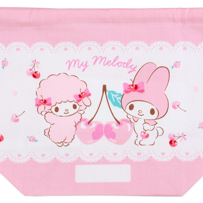 Japan Sanrio - My Melody Drawstring Lunch Bag