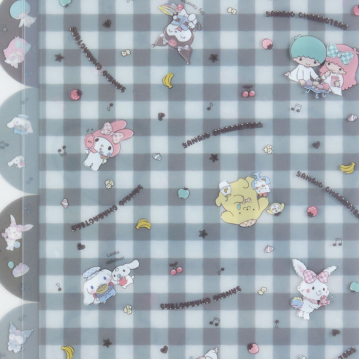 Japan Sanrio - Sanrio Characters Index Clear File A4