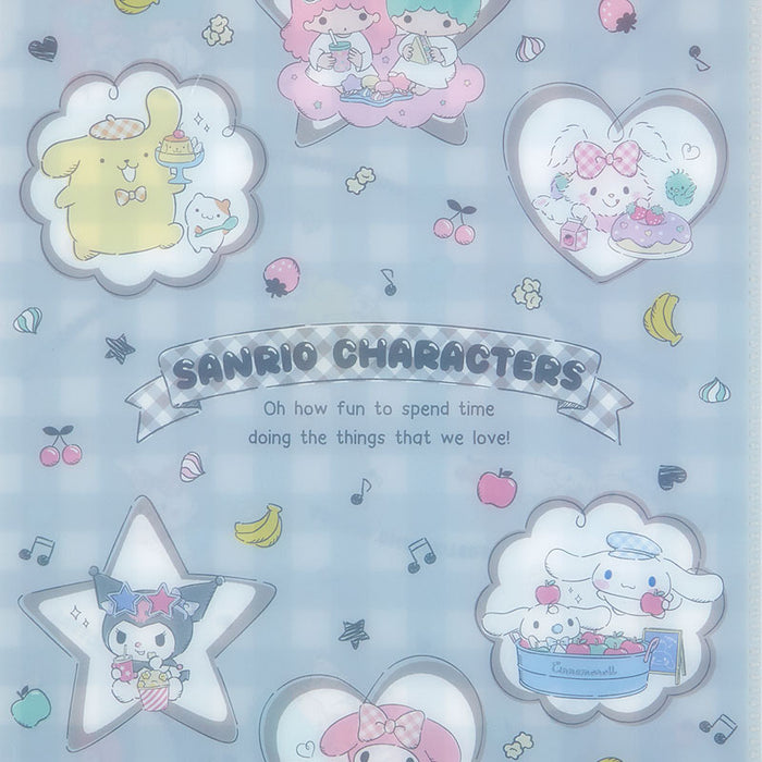 Japan Sanrio - Sanrio Characters Underlay File B5