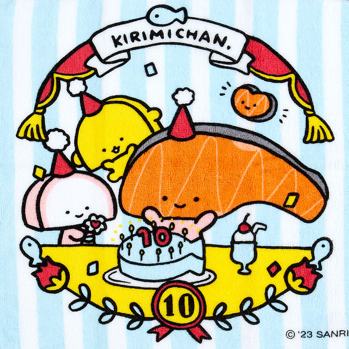 Japan Sanrio - Kirimi-chan. 10th Anniversary x Kirimi-chan. Hand Towel