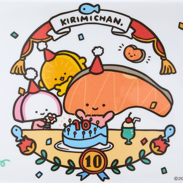 Japan Sanrio - Kirimi-chan. 10th Anniversary x Kirimi-chan. Melamine Tray