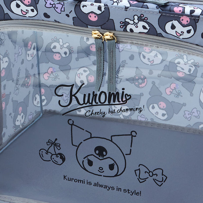 Japan Sanrio - Kuromi Folding Storage Case with Window