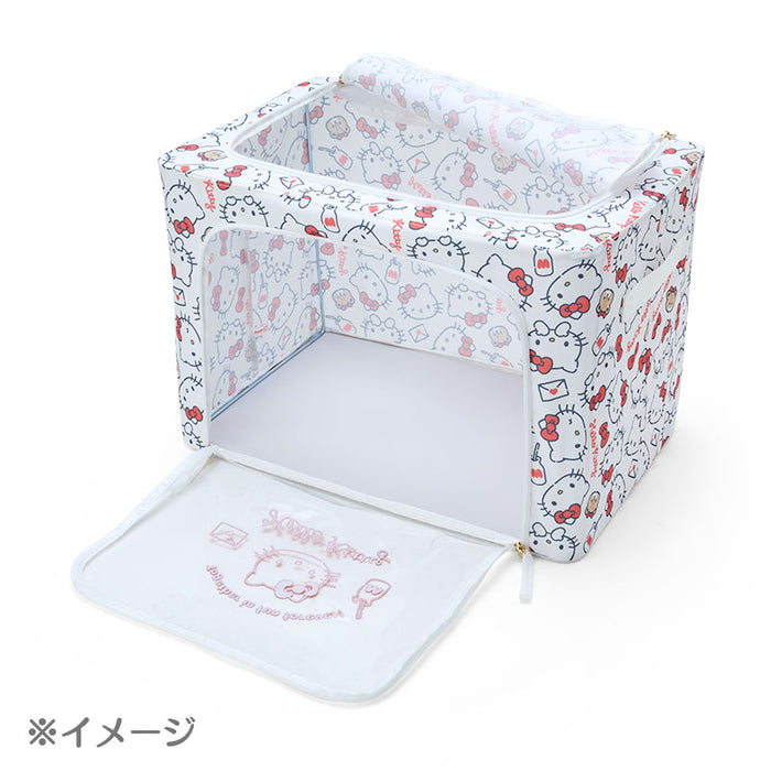 Japan Sanrio - Sanrio Characters Folding Storage Case with Window