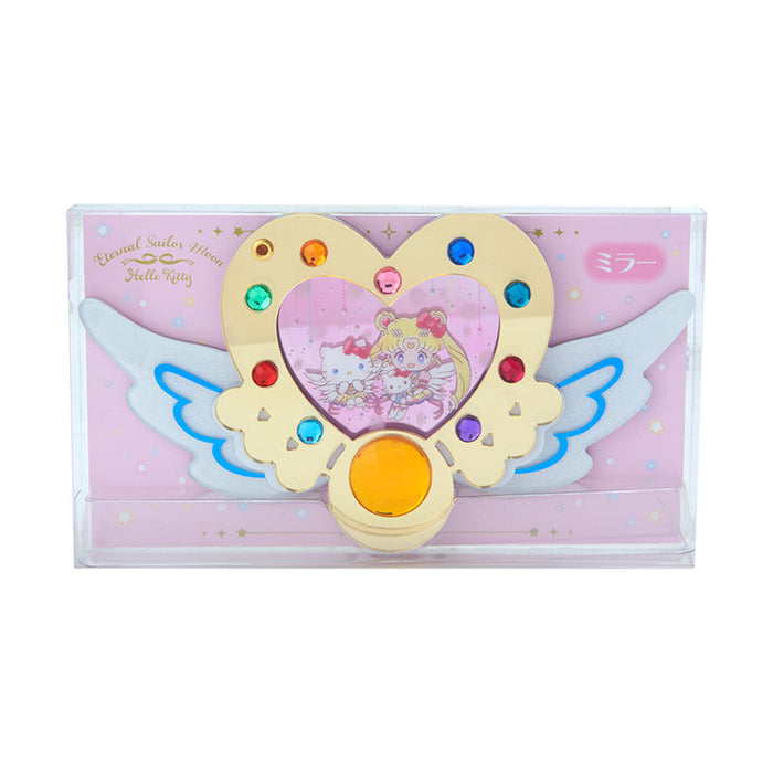 Japan Sanrio - "Theatrical version "Pretty Guardian Sailor Moon Cosmos" x Hello Kitty Compact Mirror