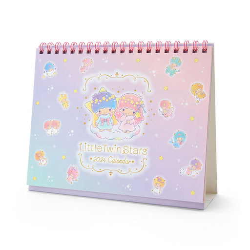 Japan Sanrio - Schedule Book & Calendar 2024 Collection x The Little Twin Stars Ring Calendar 2024