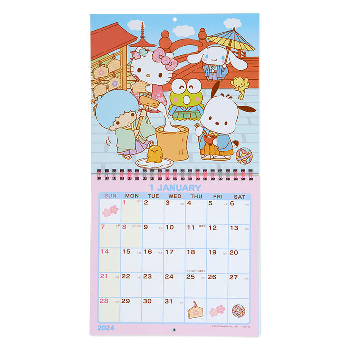 Japan Sanrio - Schedule Book & Calendar 2024 Collection x Hello Kitty —  USShoppingSOS