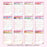 Japan Sanrio - Schedule Book & Calendar 2024 Collection x Hello Kitty Writing Calendar 2024