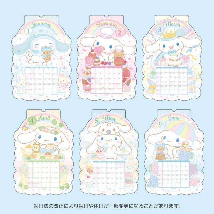 Japan Sanrio Schedule Book & Calendar 2024 Collection x Cinnamoroll