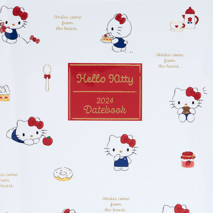 Sanrio Hello Kitty Écriture Calendrier Mural Agenda 2024 Japon