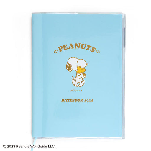 Japan Sanrio - Schedule Book & Calendar 2024 Collection x Snoopy A5 Datebook 2024