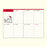 Japan Sanrio - Schedule Book & Calendar 2024 Collection x Hello Kitty B6 Diary (Block Type) 2024