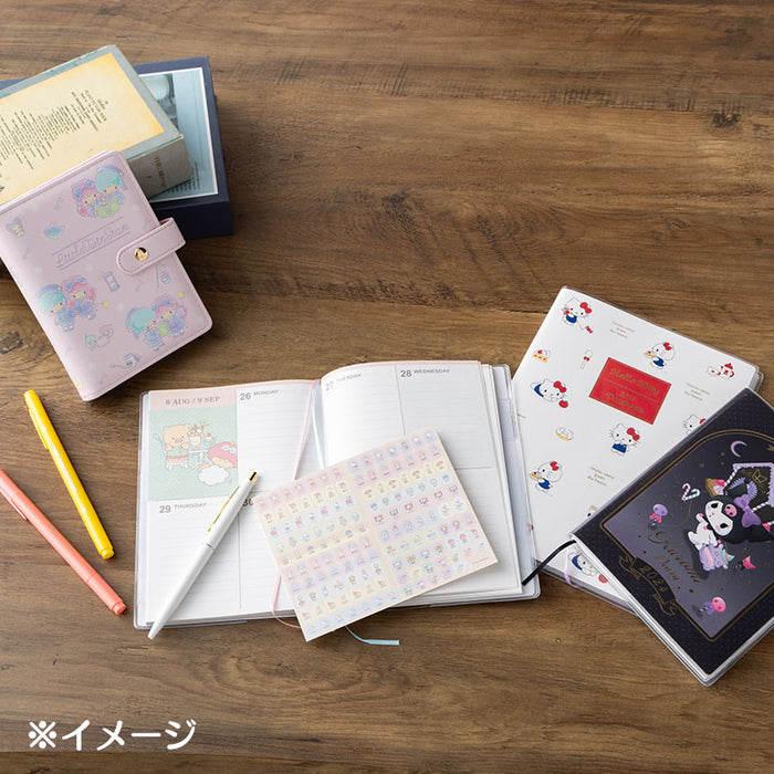 Kuromi B6 Schedule Book 2023 Sanrio Diary Notebook Monday Start For  School,Work