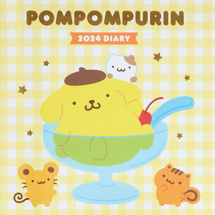 Japan Sanrio Schedule Book & Calendar 2024 Collection x Pompompurin