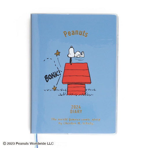 Japan Sanrio - Schedule Book & Calendar 2024 Collection x Snoopy B6 Diary (Block Type) 2024