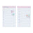 Japan Sanrio - Schedule Book & Calendar 2024 Collection x Little Twin Stars Personal Organizer Refill Set 2024
