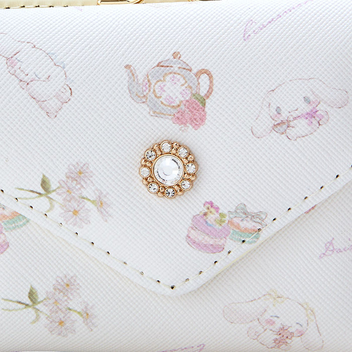 Japan Sanrio - Cinnamoroll Daisy Rico Purse Wallet (Color: White)
