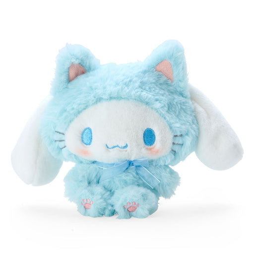 Japan Sanrio - Fluffy Pastel Cat Cinnamoroll Plush Toy